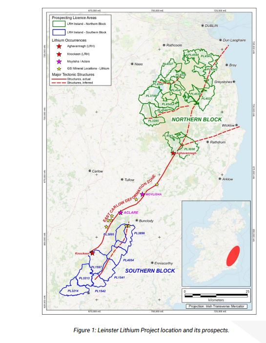 European Lithium завершает покупку ирландского проекта за акции CRML; назначает эксперта по геологоразведке